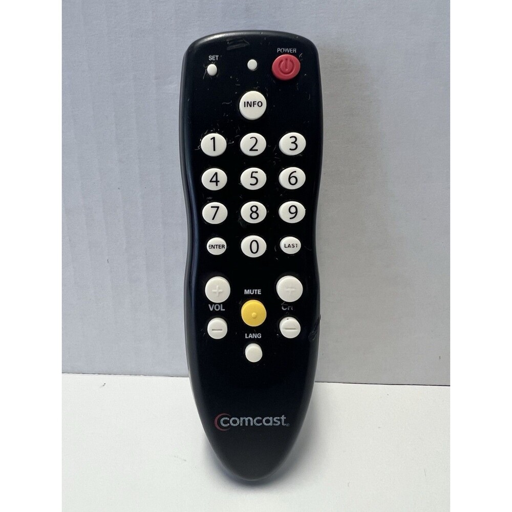 Comcast Wireless Remote Control 3067BC2-R Black Compatible For Comcast